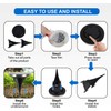 Luces solares de tierra LED para exteriores TIRI SMART paquete