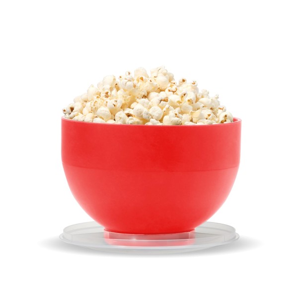 W&P W&P Microwave Silicone Personal Popcorn Popper Maker | Red