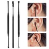 Ear Pick, Stainless Steel, Compact, Storage Case Included, Ear Scraping,