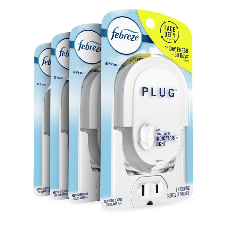 Febreze Plug In Air Freshener Fade Defy Plugs, Scented Oil