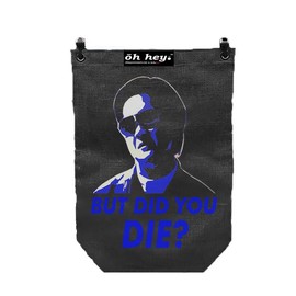GrilleAdz UTV Outdoor Trail Mesh Trash Sack Bag Custom (But Did You Die - Blue)