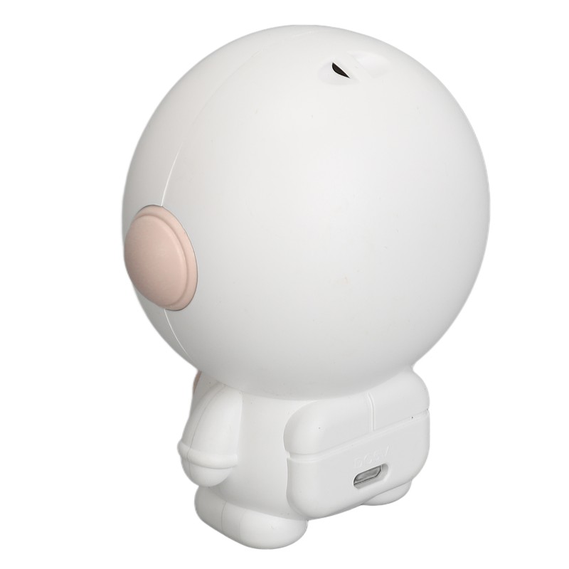 Astronaut Shaped Cute Hand Warmer Digital Display USB Rechargeable 2