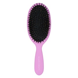 Oz Essentials Boar Bristle Oval Detangler Brush - Purple