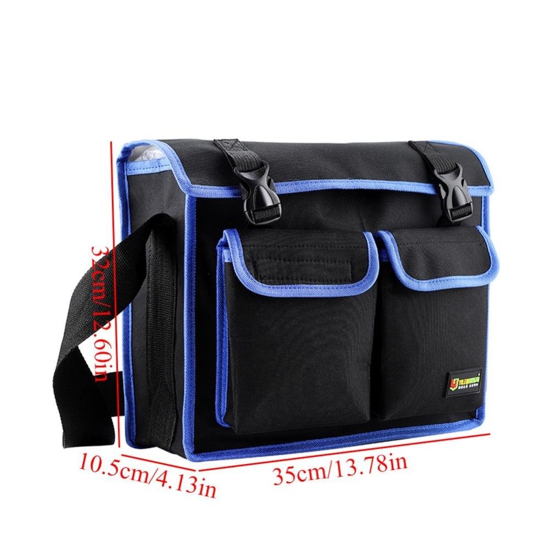 Tools Shoulder Bag Vertical Pockets Thickened Oxford Cloth Storage Tools