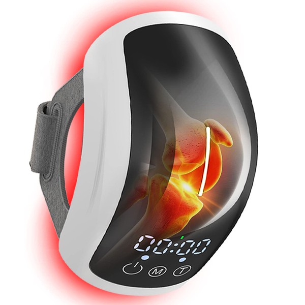 Knee Massager,Red Light Therapy for Knee Pain Relief Help Reduce Knee Joint Pain,Swelling,Stiffness,Muscles Injuries and Other Joint Pain