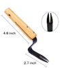tBesme Hand Weeder Tool V-Shaped Dandelion Weed Puller Weeding Fork