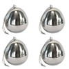 Metal Easter Egg Diameter 7 x 9 cm Pack of