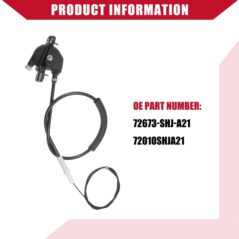 X AUTOHAUX NO.72010-SHJ-A21 Right Power Sliding Door Cable for Honda