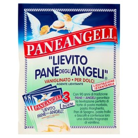 Paneangeli Lievito Vanigliato Per Dolci - Pane Degli Angeli Yeast - 3 count