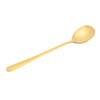 Gold Soup Spoon Polishing Process Rust Prevention Brass Table Spoon