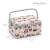 Hobby Gift Exclusive Medium Sewing Craft Storage Box 19 x