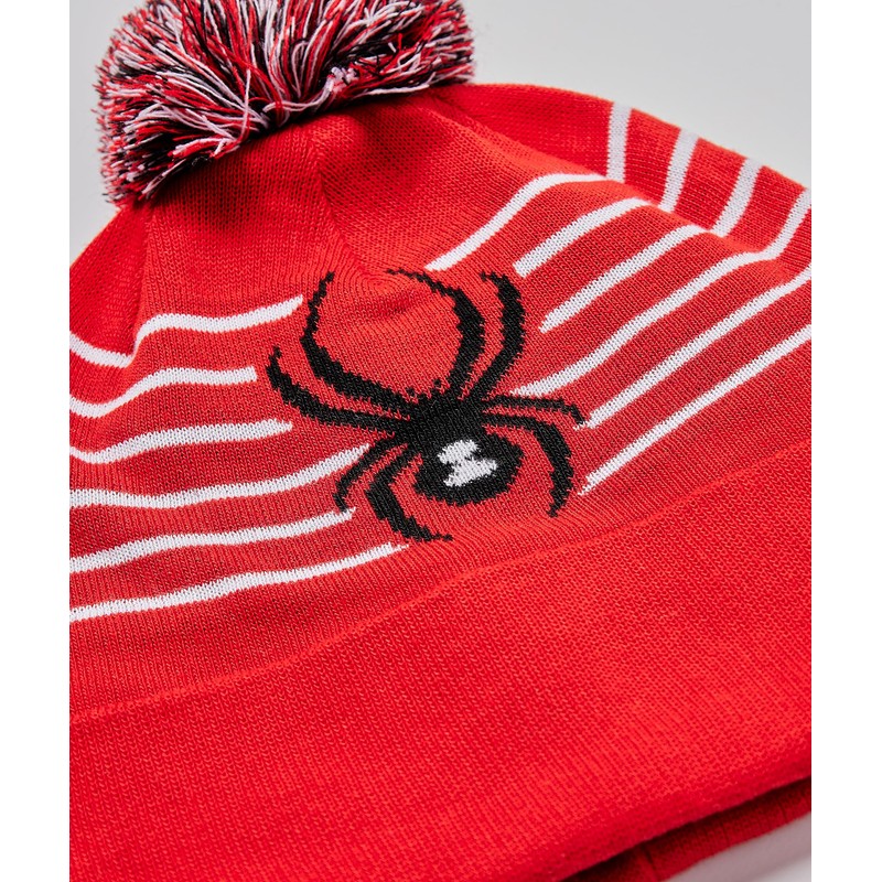 Spyder Icebox Boy's Hat, vulcan.