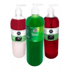 JYE Kit Jye Crecimiento Barba Y Cabello 3 Litros Bergamota