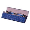 Pearl HA-141BU 092079 Eyeglass Case Hard Case Synthetic Leather Magnetic