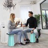 ALEVMOOM Portable Telescoping Stool Collapsible Stool with Cushion & Bag,