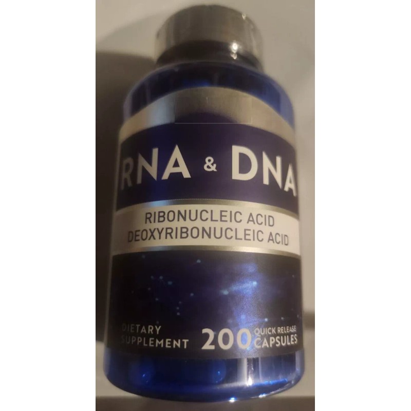 Piping Nucleotide Complex Rna / Dna 200 Caps Ribonucleic Acid/Deoxyribonucleic