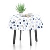 Encasa XO Printed Tablecloth 145 cm Round for 4 Seater
