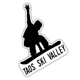 Taos Ski Valley New Mexico Ski Adventures Souvenir 4 Inch Fridge Magnet Board Design