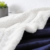 Oxford Homeware Sherpa Fleece Blanket Reversible Throw Blankets Soft Fluffy