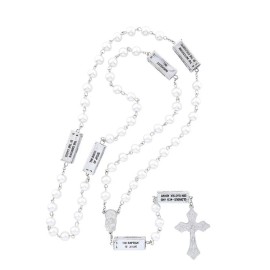 Imitation Pearls Mysteries of the Rosary Joyful Sorrowful Glorious Luminous