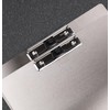 Foldable Stainless Steel Clipboard with Shoulder Strap - Adjustable Size,
