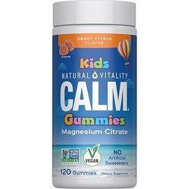 NATURAL VITALITY Sweet Citrus Calm, gomitas para niños, 120 unidades