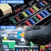 75 Pcs 7.5Amp Mini Fuse, 7.5 A Mini Car Blade
