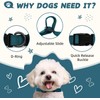 PawHuggies Blue Dog Collar for Large Dog, Breathable, Anti-Odor &
