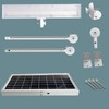 Kayiune Commercial Solar Billboard Lights Sign Lights 8.5W Solar Panel