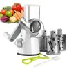 Ourokhome Rotary Cheese Grater Hand Crank, Kitchen Shredder Speed Mandolin