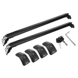 MotorFansClub Roof Racks Cross Bars Fit for Kia Carnival 2021 2022 Lockable Baggage Luggage Racks Roof Rail Cross Bars(Not Fit for 2024,Needs to Attach to Open Side Rails)