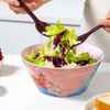 Greentainer Large Vintage Salad Bowls Set of 4-3.1L (104 Oz)
