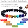 7 Chakra Necklace and Bracelet Set for women & men