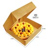 BAKELUV Pie Boxes for 9 Inch Pie | Brown, 25