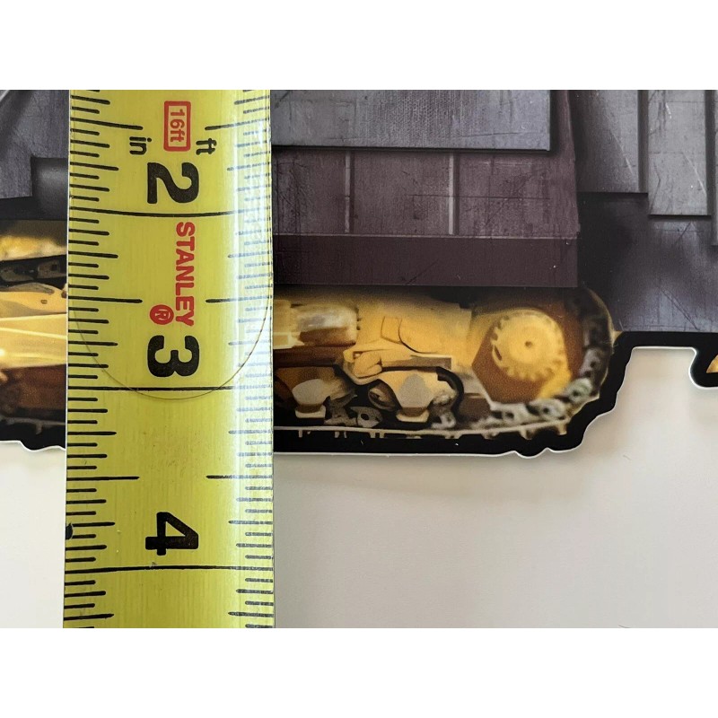 Killdozer Bumper Sticker Marvin Heemeyer Granby CO Tread Komatsu D355A