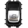 Window Regulator Switch Black with 1 Button Front Right Rear