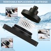 Nuodan High Pressure Rain Shower Head with Filtered - 6"