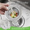 Sink Strainer 3Pcs Stainless Steel Kitchen Sink Plug Fine Mesh