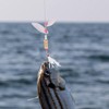 Spinnerbait Fishing Lures | Sequin Lure Jig Feather Treble Hook