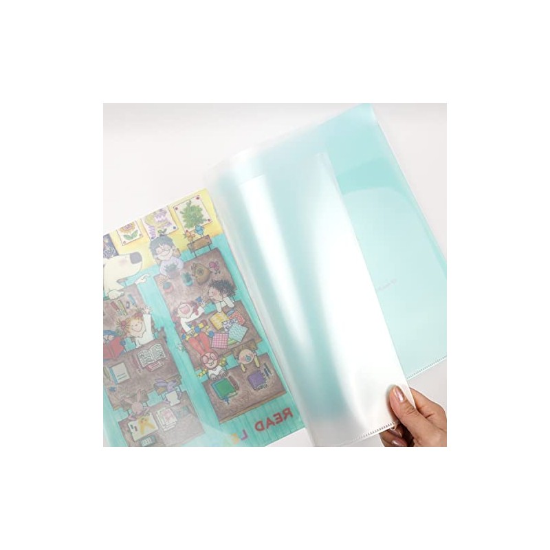 GreetingLife RYZ-975 Coco-chan Greeting Life 4 Pocket File Open A4