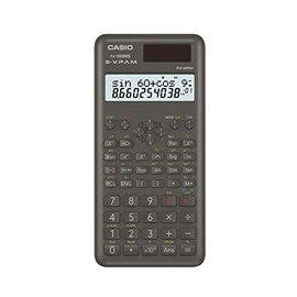 Casio fx-300MS Plus 2ª edición - Calculadora científica estándar con pantalla de 2 líneas | LCD de 10 dígitos, trig, estadísticas, fracciones | Ideal 