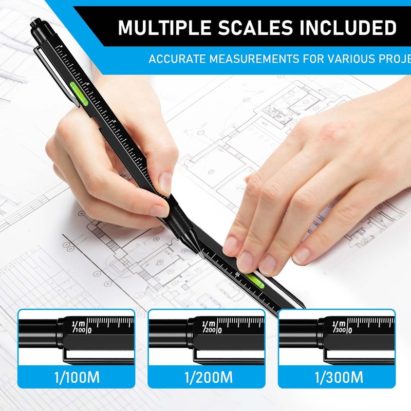 Christmas Stocking Stuffers for Men Adults, 2 Pack Multi-Tool Pen