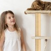 BrightRow 4 Pcs M8 Cat Scratching Post Replacement 11.8x3.5'' Sisal