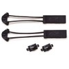 SMITH OP Bungee Velcro Quick Strap Kit Black GOGBNGQSBK