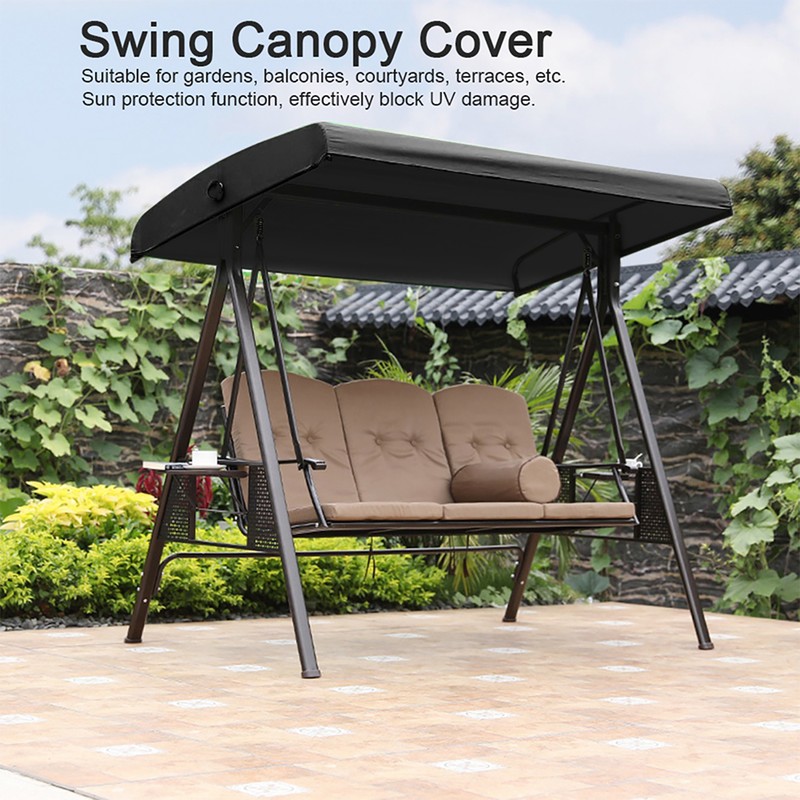 Waterproof Dust Proof Swing Canopy Cover Replacement Accessory for Outdoor