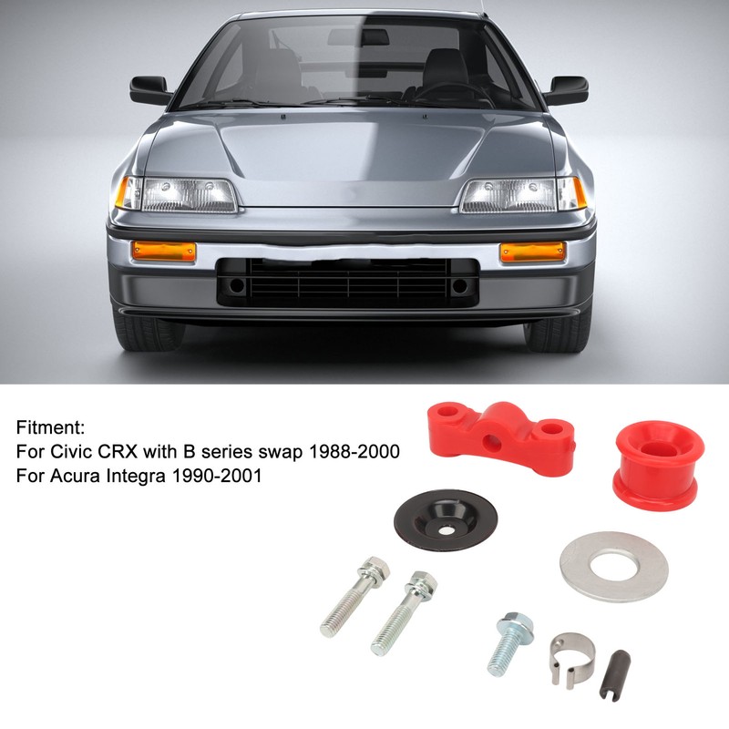 Shift Linkage Bushings Kit Metal Rubber Improve Driving Performance for