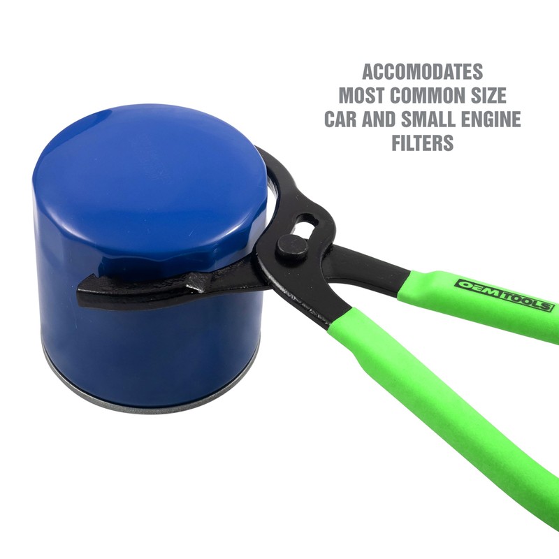 OEMTOOLS 25320 Oil Filter Wrench Pliers, Oil Filter Removal Tool