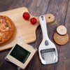 XIAOJINGQINGAQ Cheese Slicer Stainless Steel Butter Slicer Cheese Cutter with