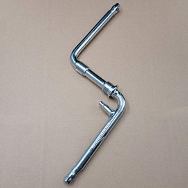 CDHPOWER One Piece Chrome Crankarm Set,Wide One Piece Bike Crank to Crank Assembly Kit 1pc