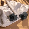 NCSEN Black Interior Door Knobs for Hall & Closet, Pismo